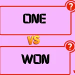 One vs Won